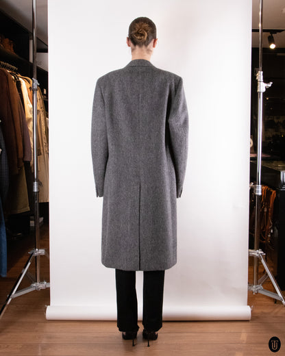 00's Italian Gray Wool Coat