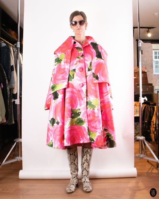 00's Richard Quinn Oversized Floral Jacket M