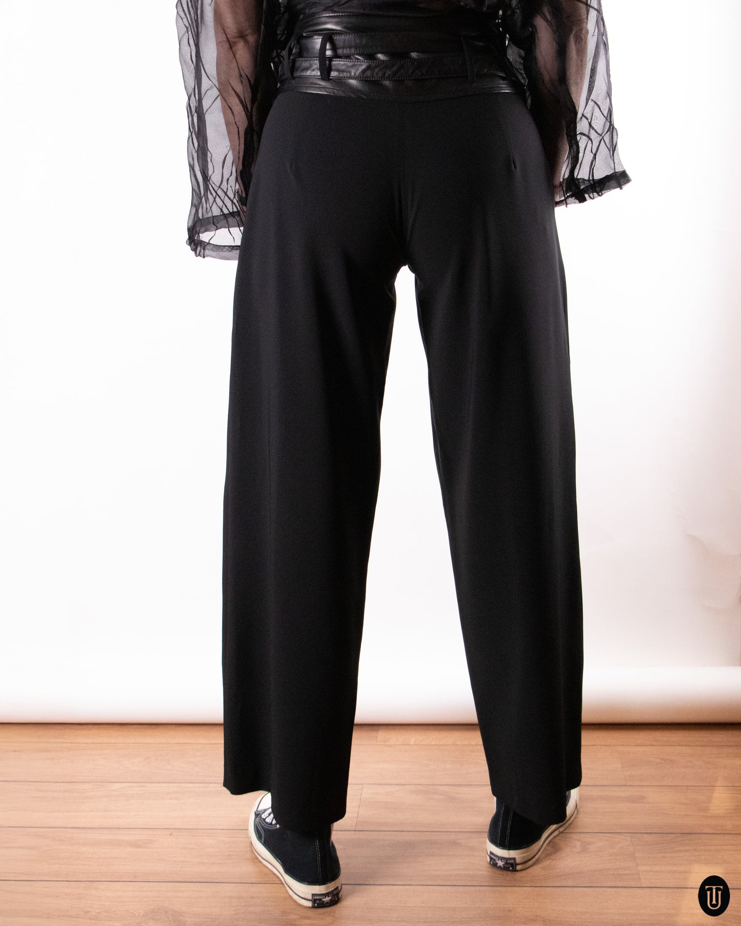 00's Ivan Grundahl Wide-leg Trousers S
