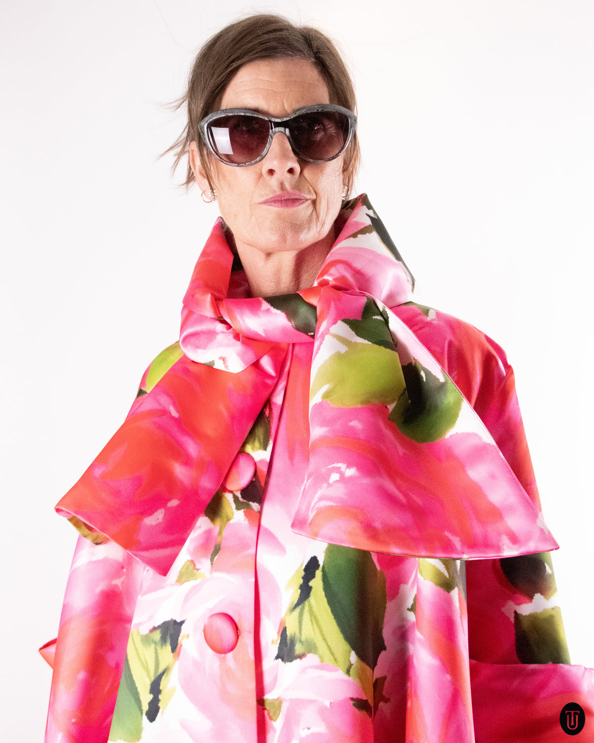 00's Richard Quinn Oversized Floral Jacket M