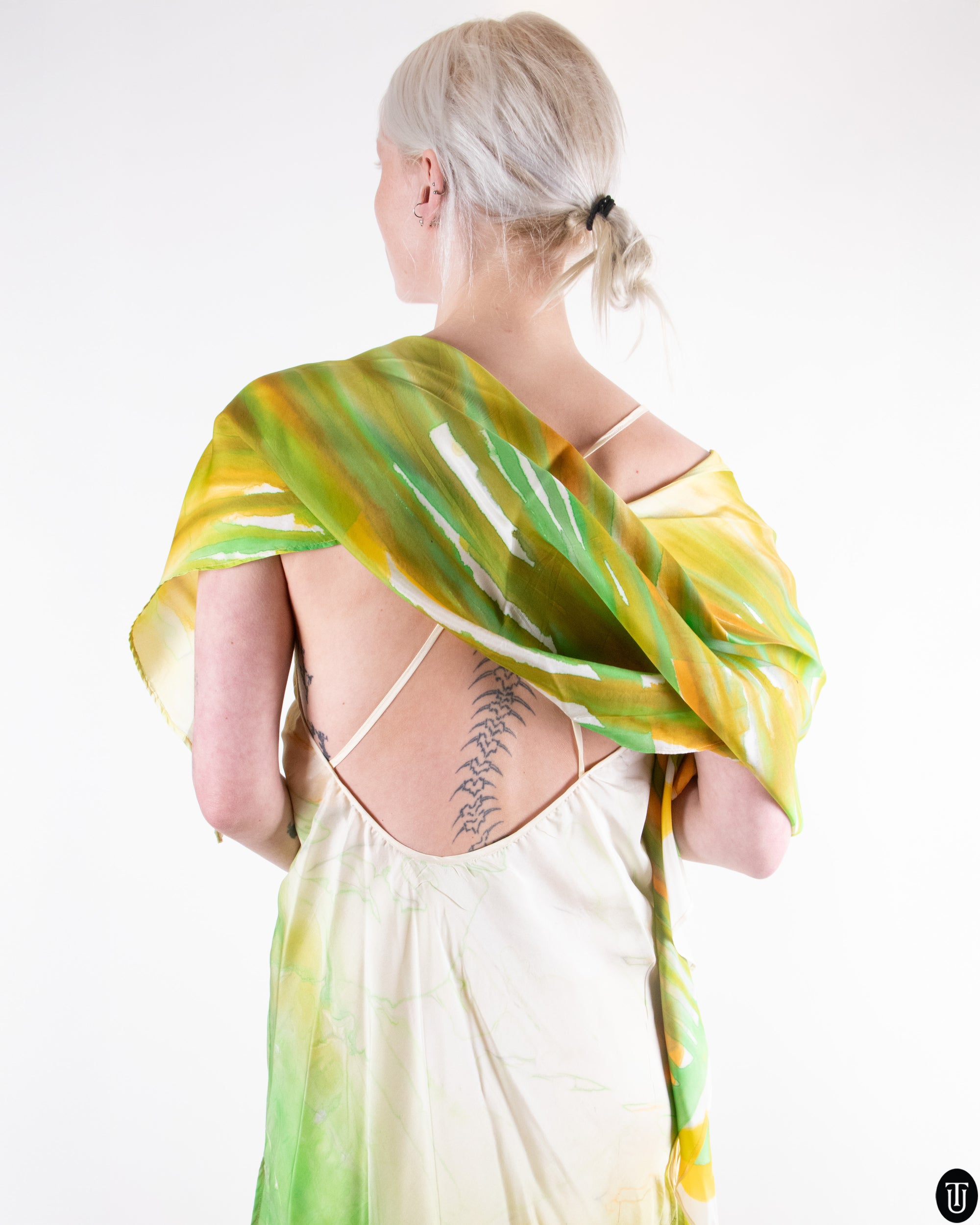 00's Shawl dress S