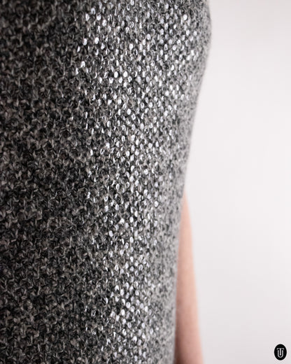 00's Celine Knit Turtleneck Dress L