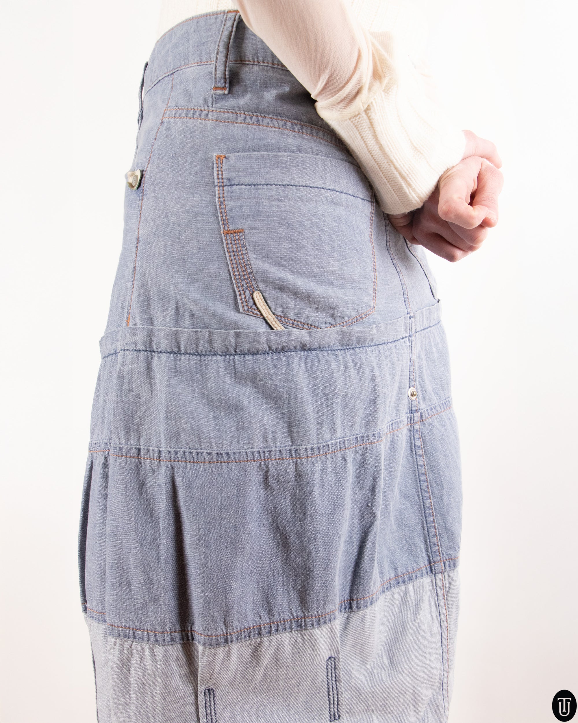 00's Francois et Marithé Girbaud Denim Skirt S