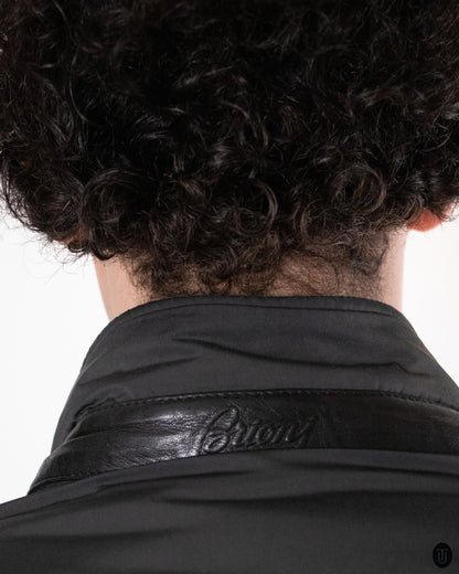 00's Brioni Wool Lined Puffer Jacket XL