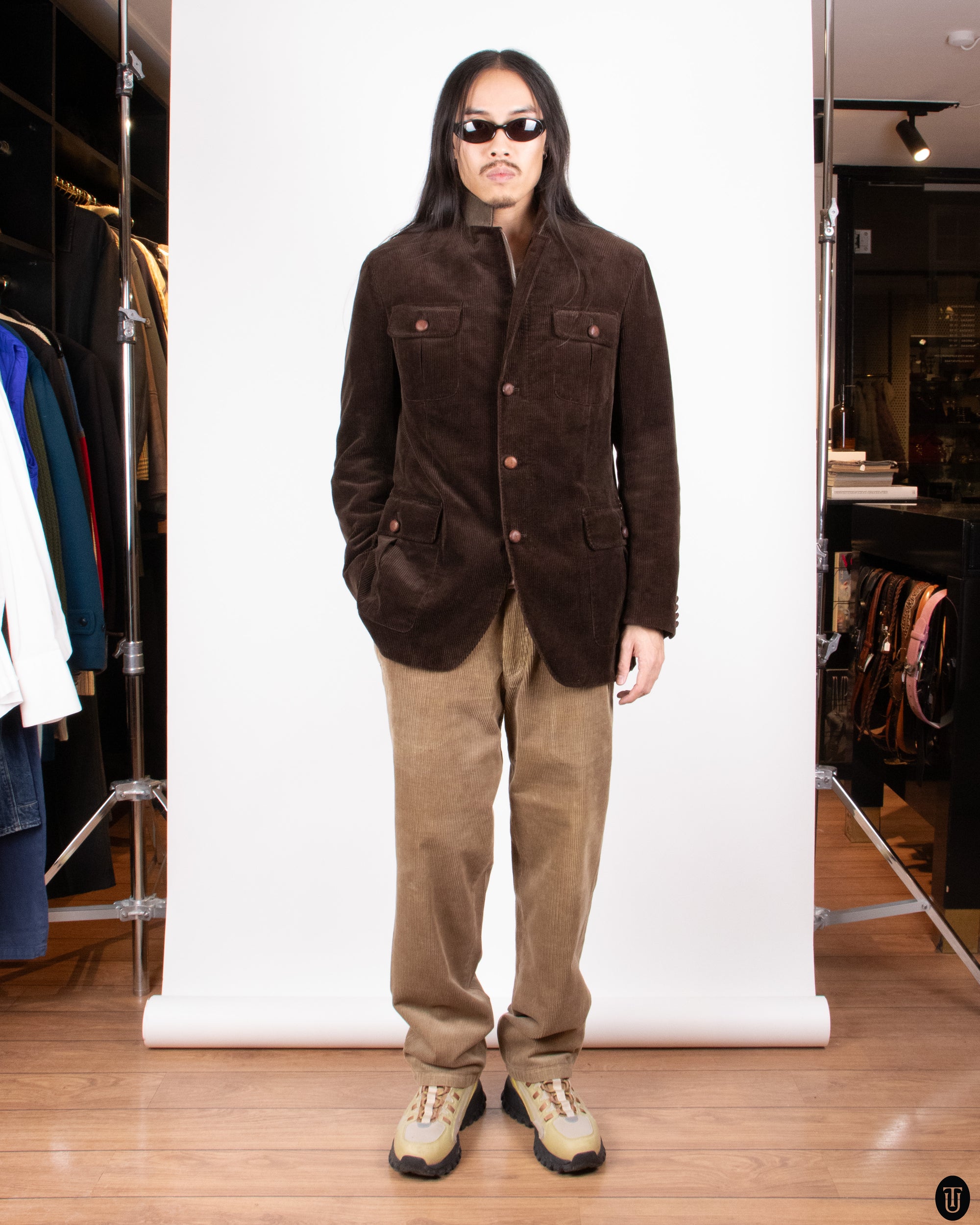 00s Corduroy Hunting Jacket L