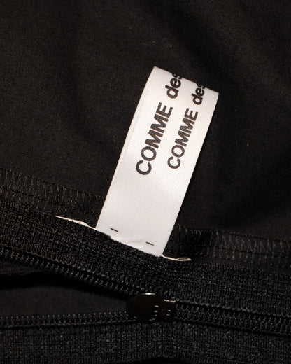2000s Comme des Garçons Black Cotton Top S