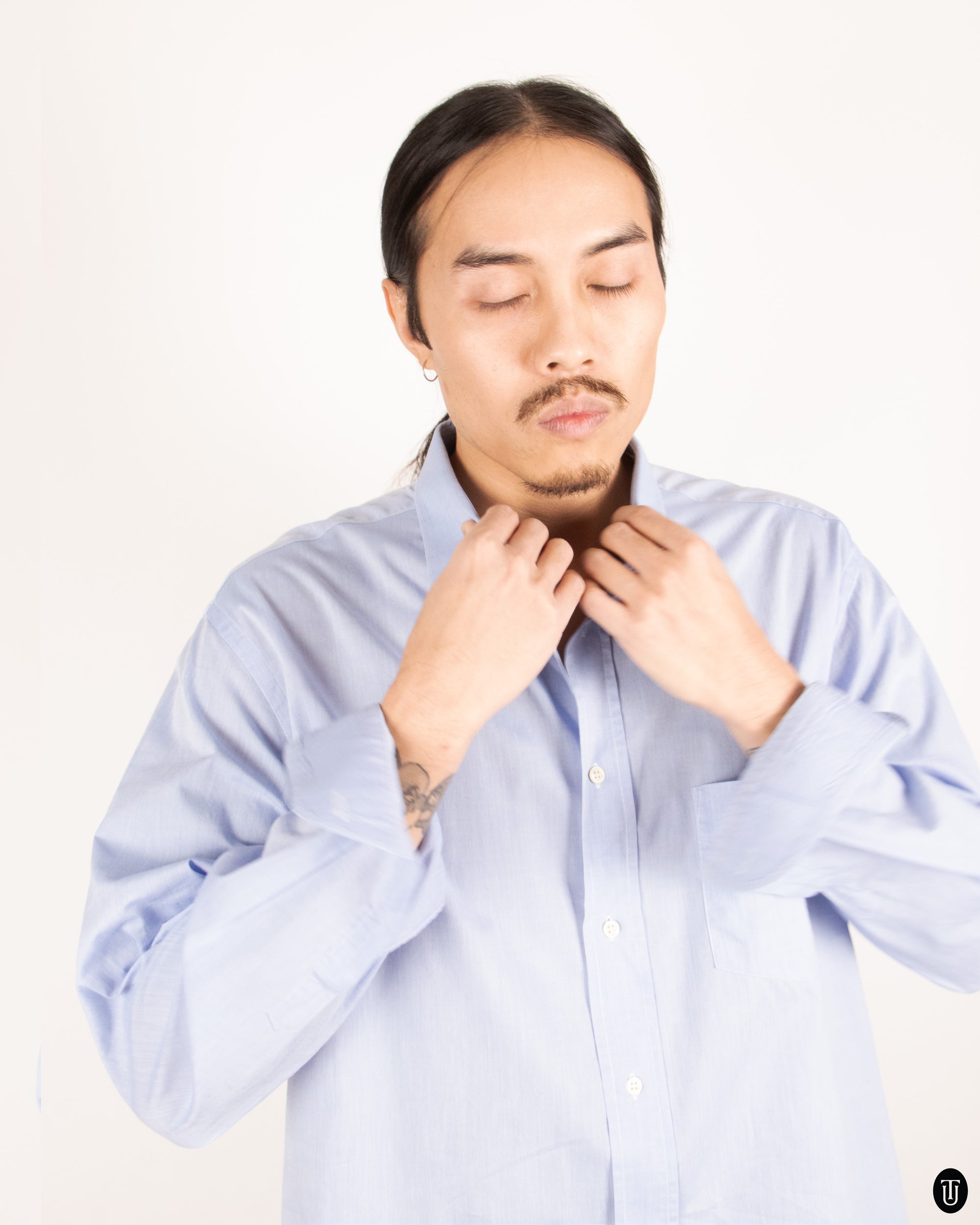 00s Fendi Button Down Cotton Shirt S