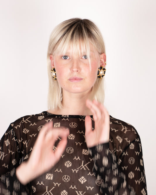 1990s Chanel Clip-On Earrings