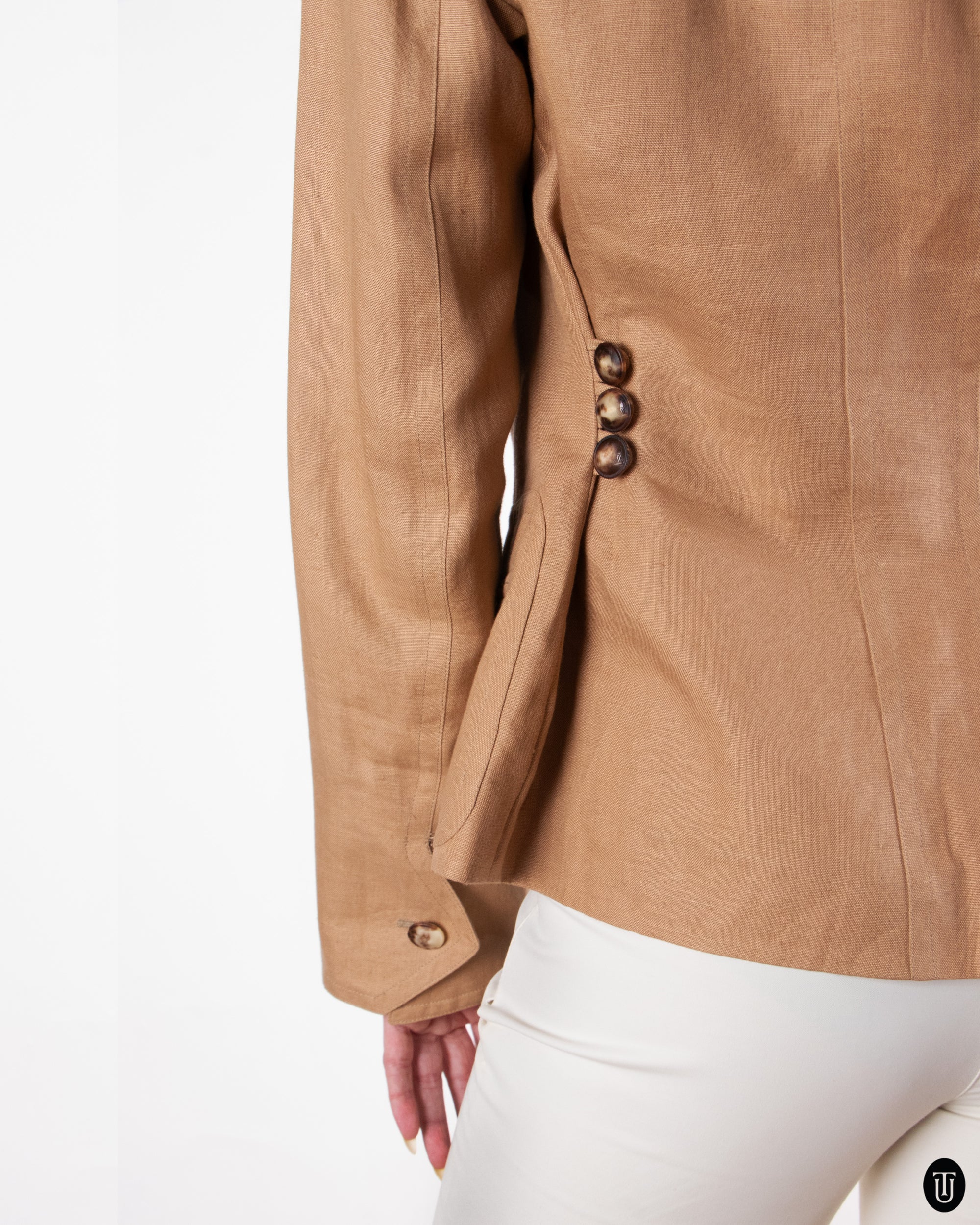 90's Hermès Cotton Blazer M