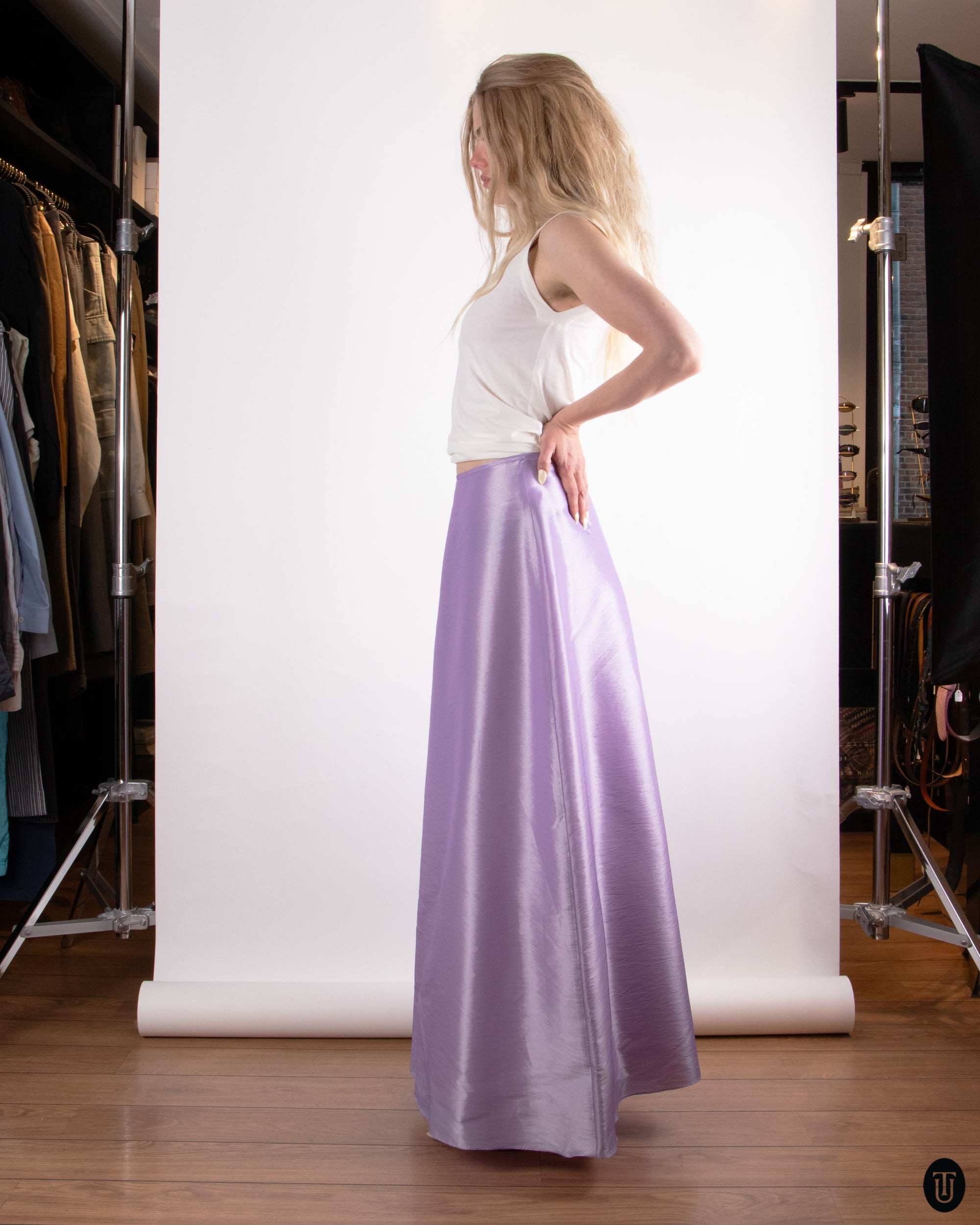 00's Fanny A Line Skirt S