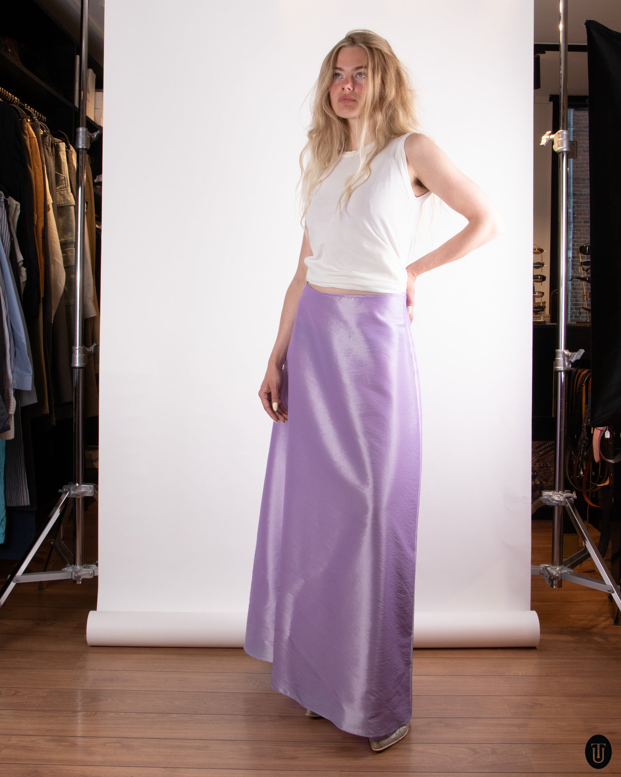 00's Fanny A Line Skirt S