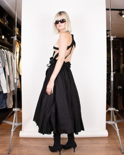 S/S 2003 Junya Watanabe for Comme des Garçons Black Parachute Skirt M