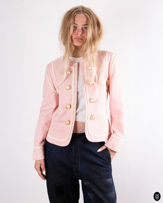 90's Moschino Cotton Blazer S