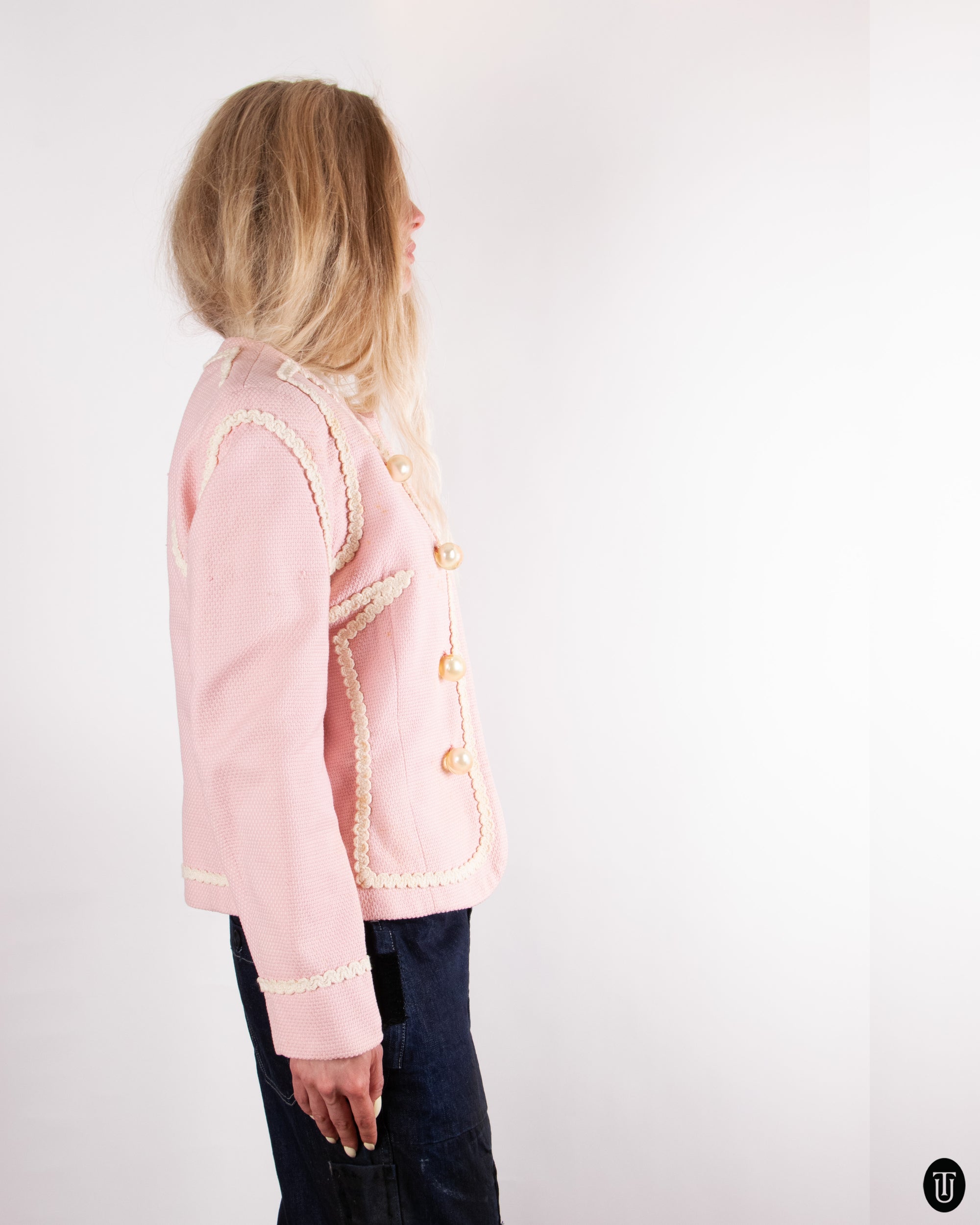 90's Moschino Cotton Blazer S