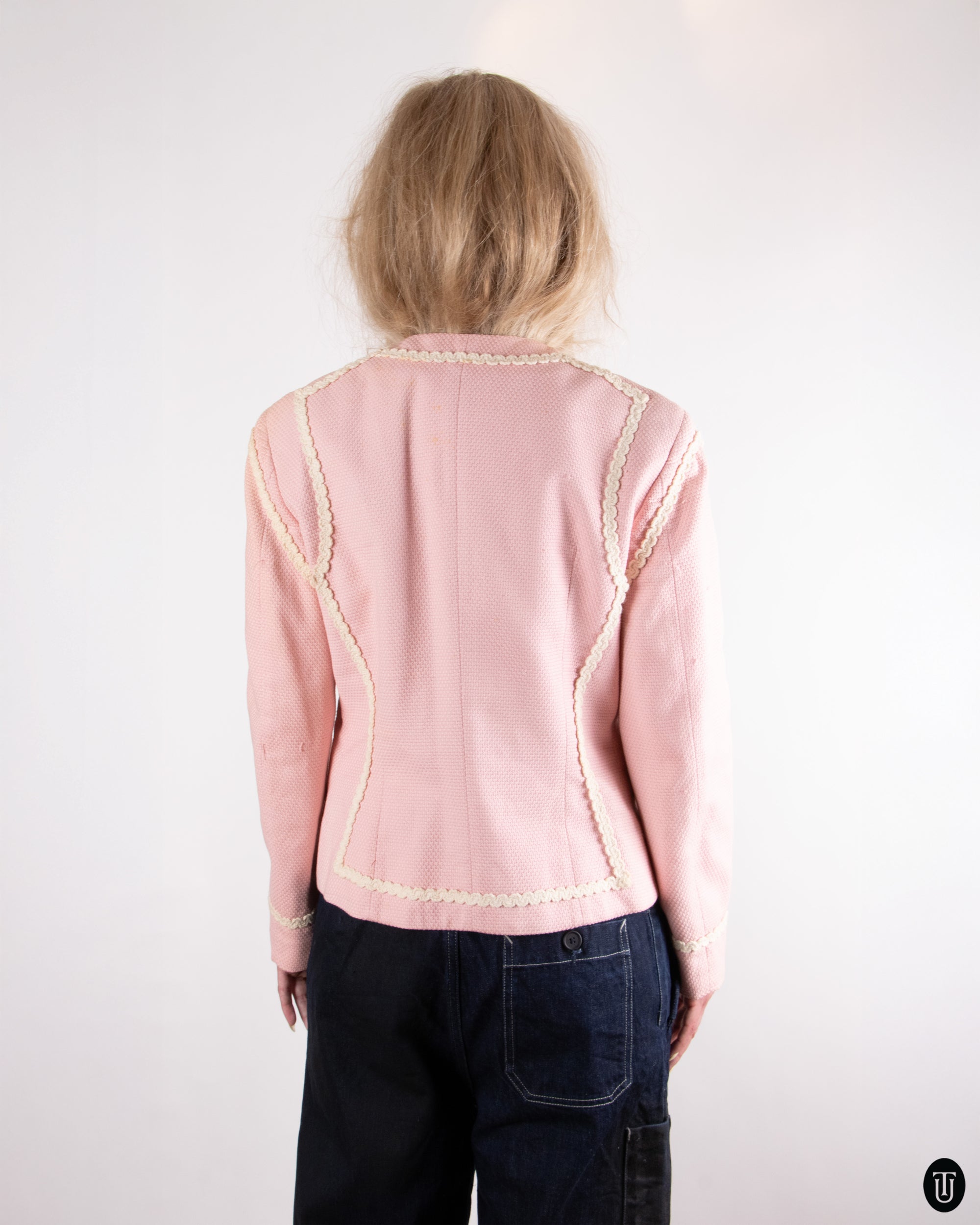 90's Moschino Cotton Blazer S