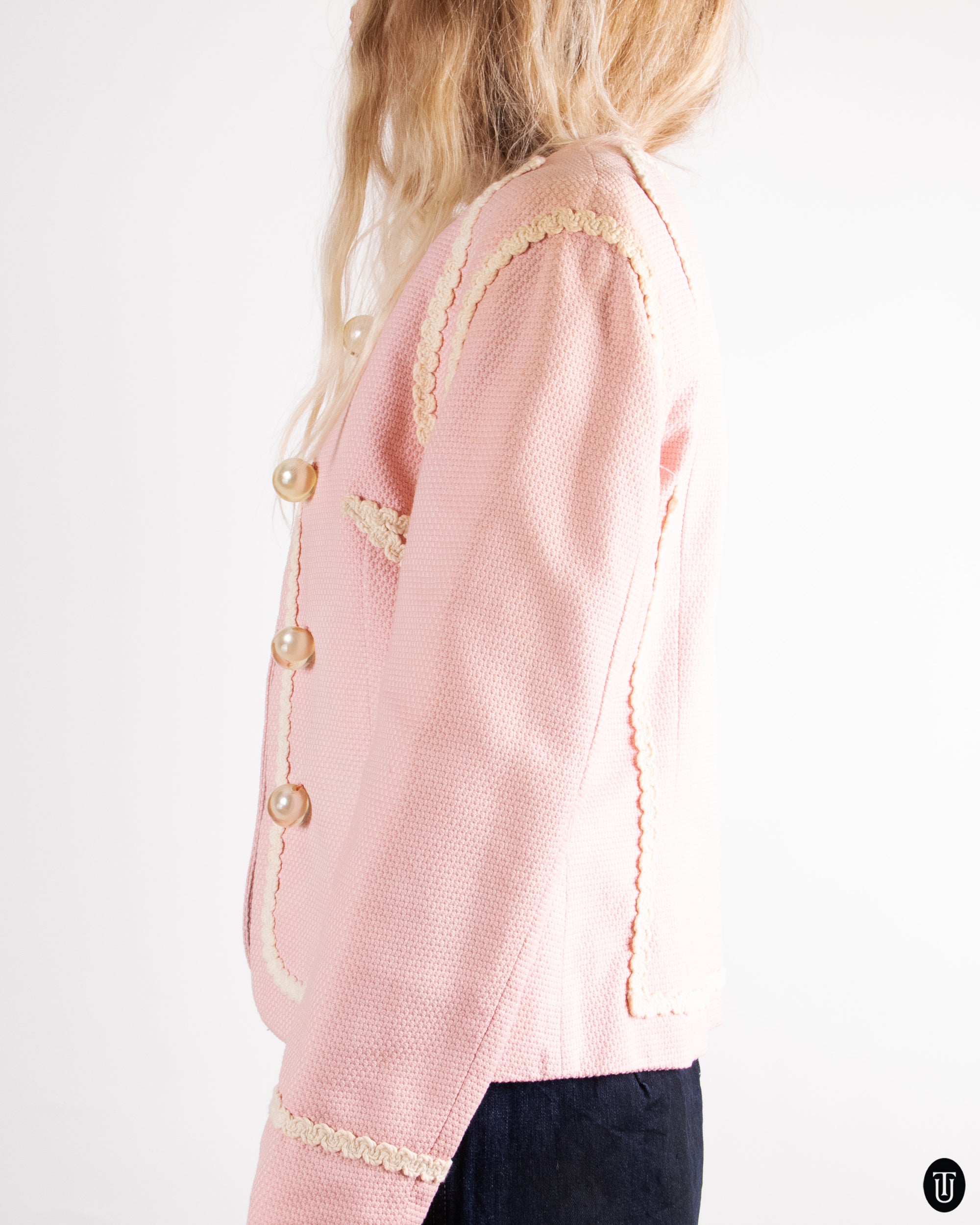 90's Moschino Cotton Blazer S