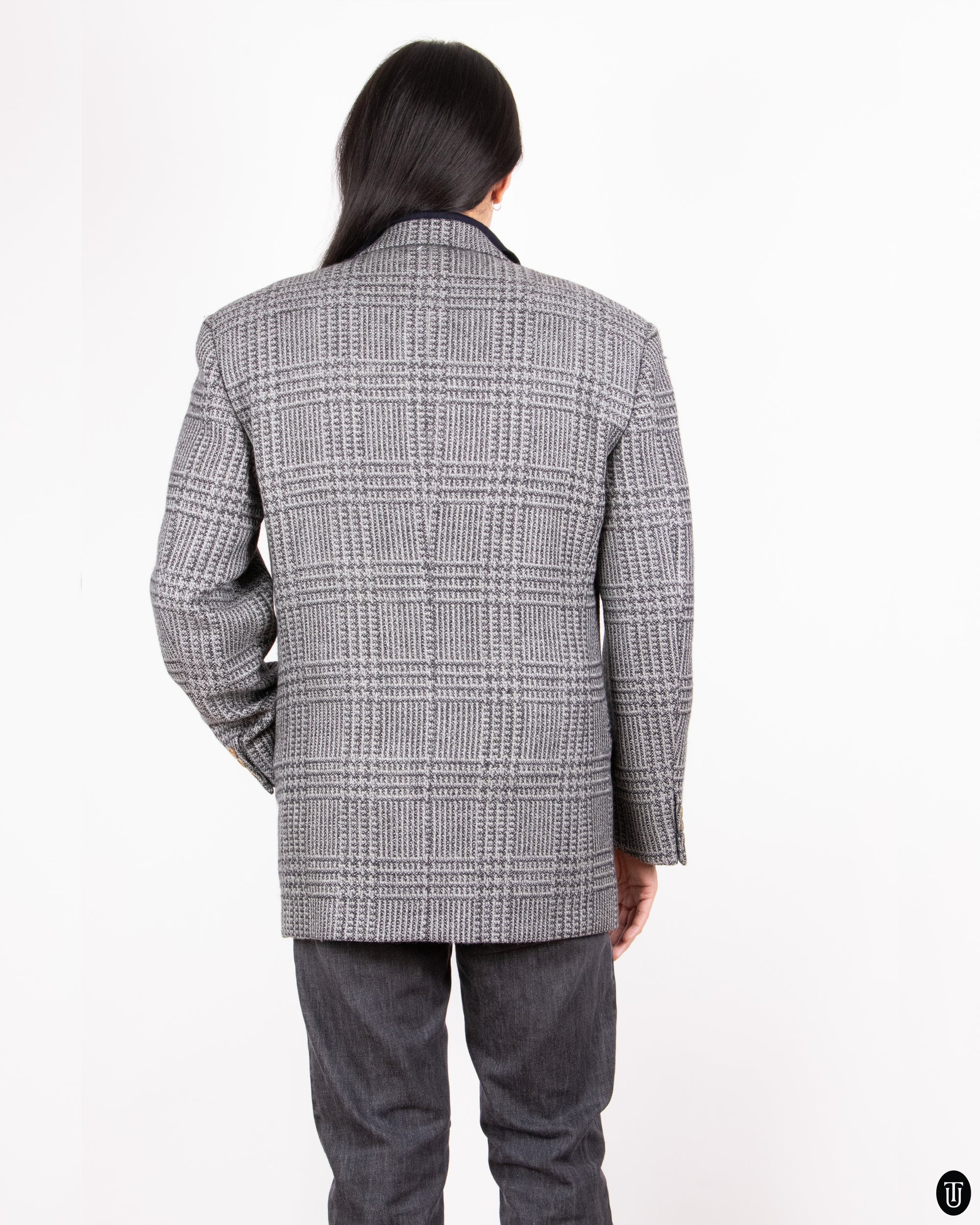 80's Armani Tweed Jacket M