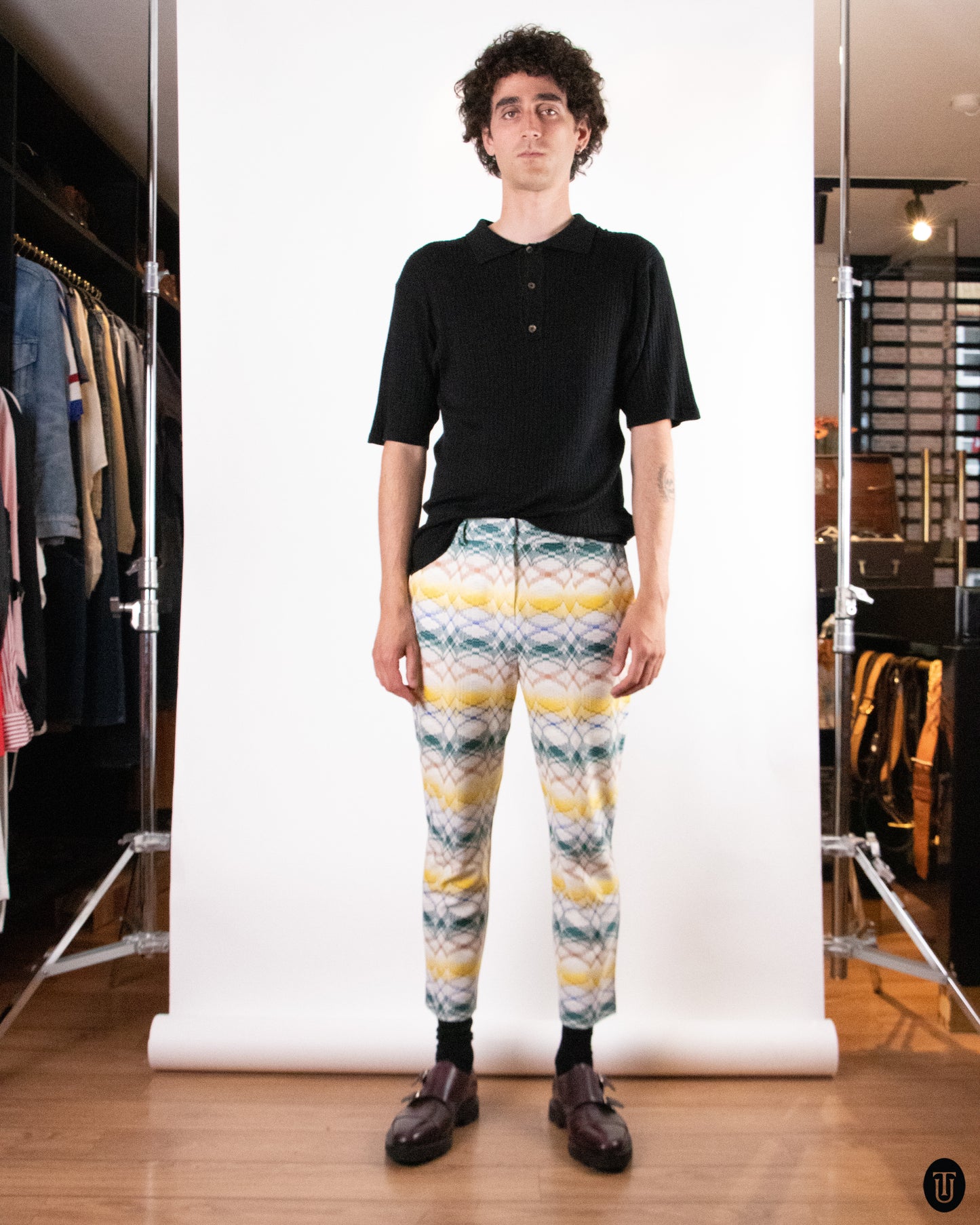 00's Missoni Cigarette Trousers M