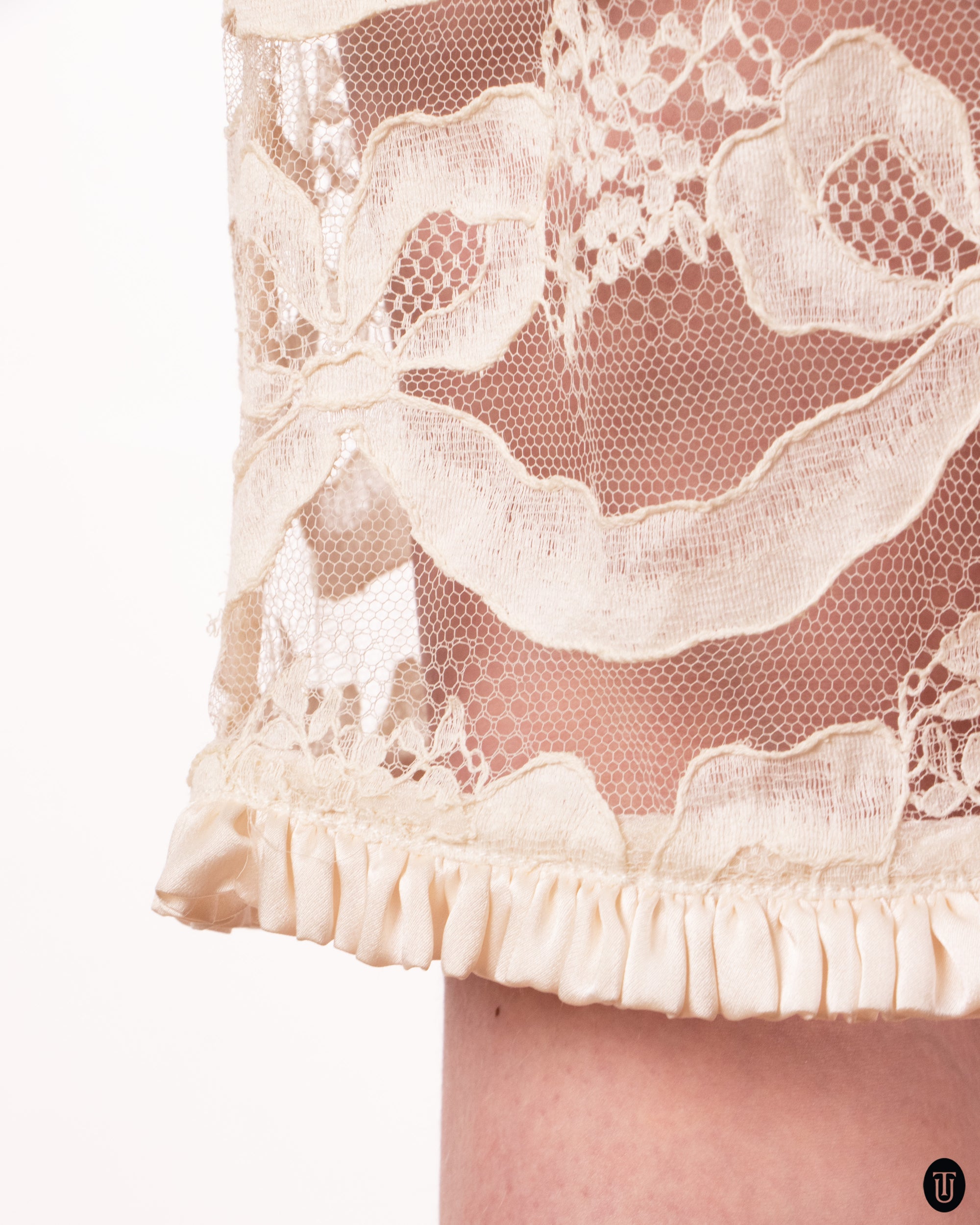 00's Nikoline Liv Andersen Lace Dress XS