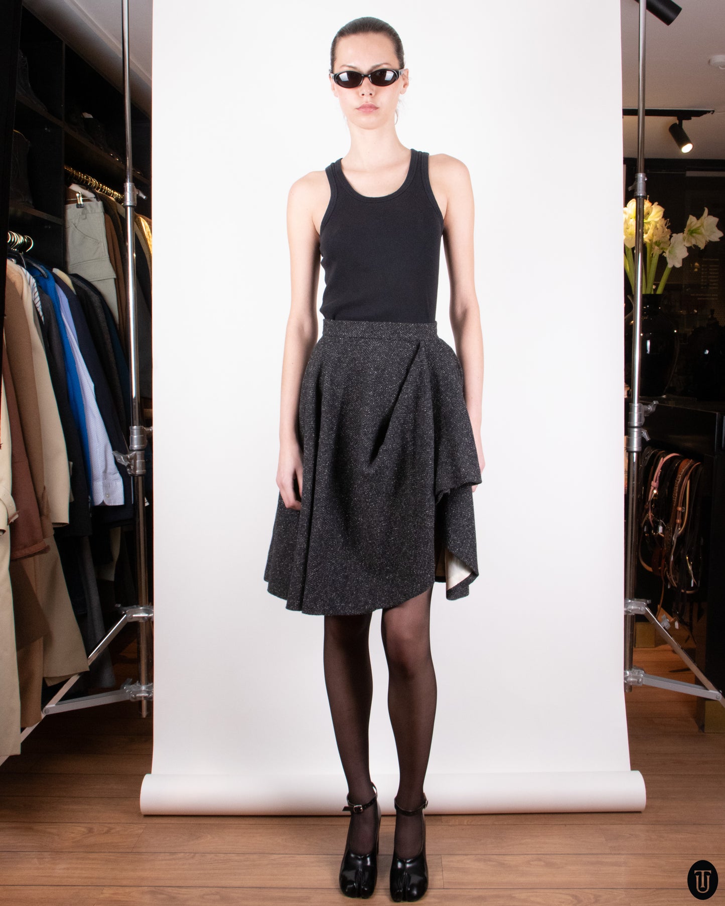 00's Nikoline Liv Andersen Wool Skirt XS