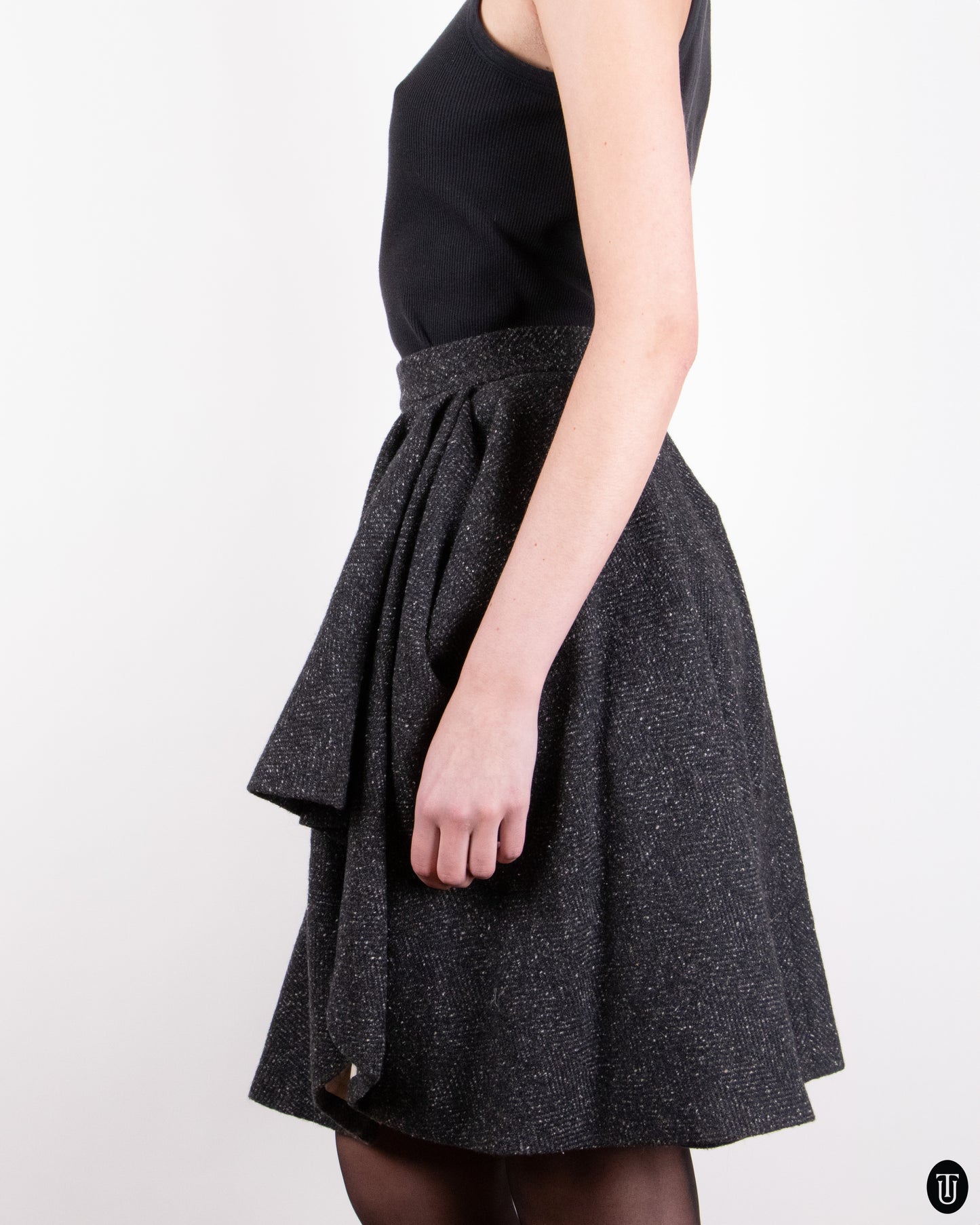 00's Nikoline Liv Andersen Wool Skirt XS