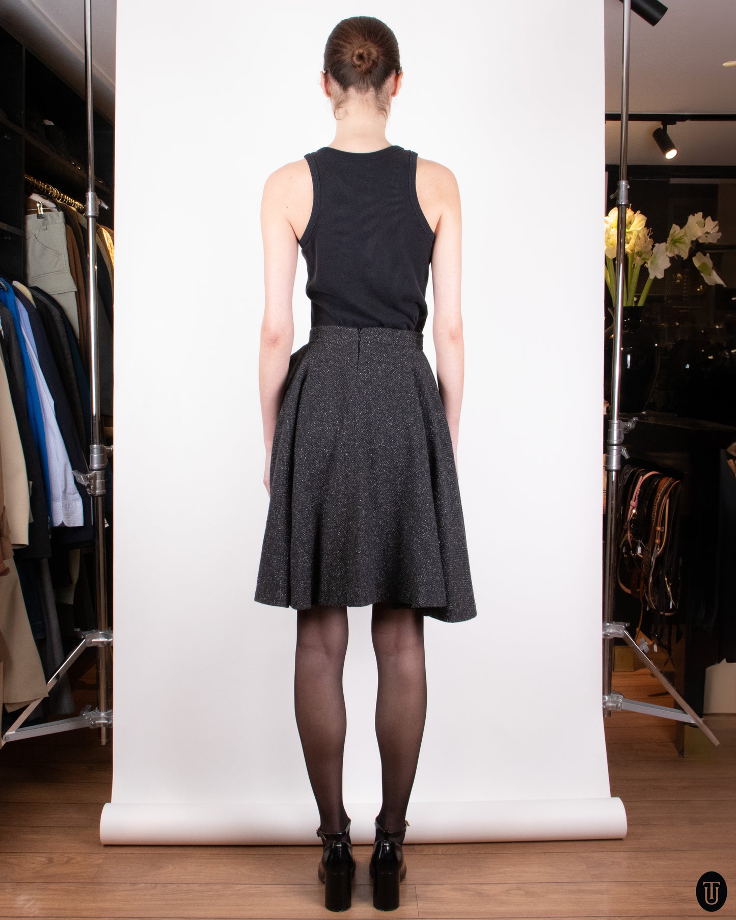 00's Nikoline Liv Andersen Wool Skirt XS