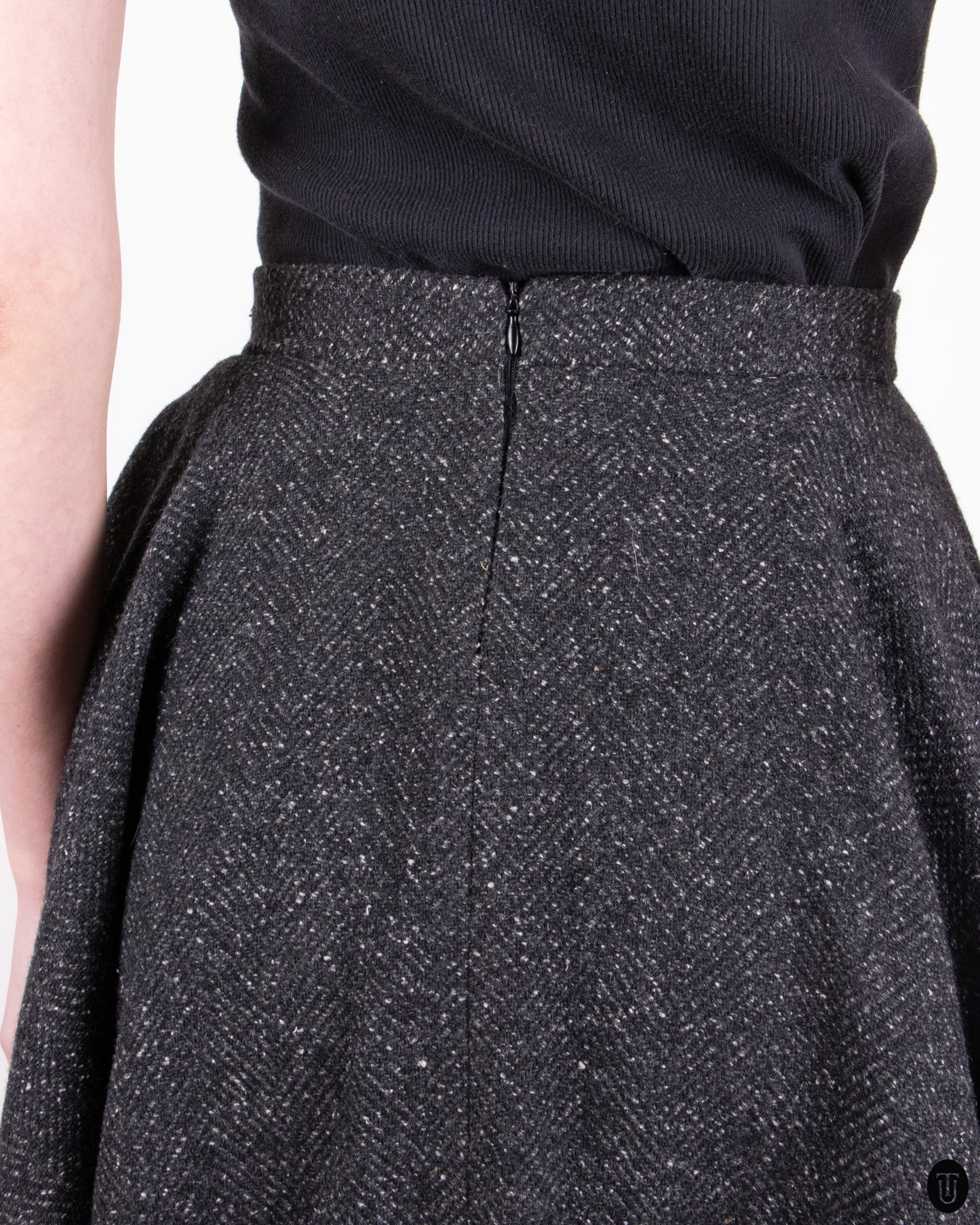 00's Nikoline Liv Andersen Wool Skirt XS