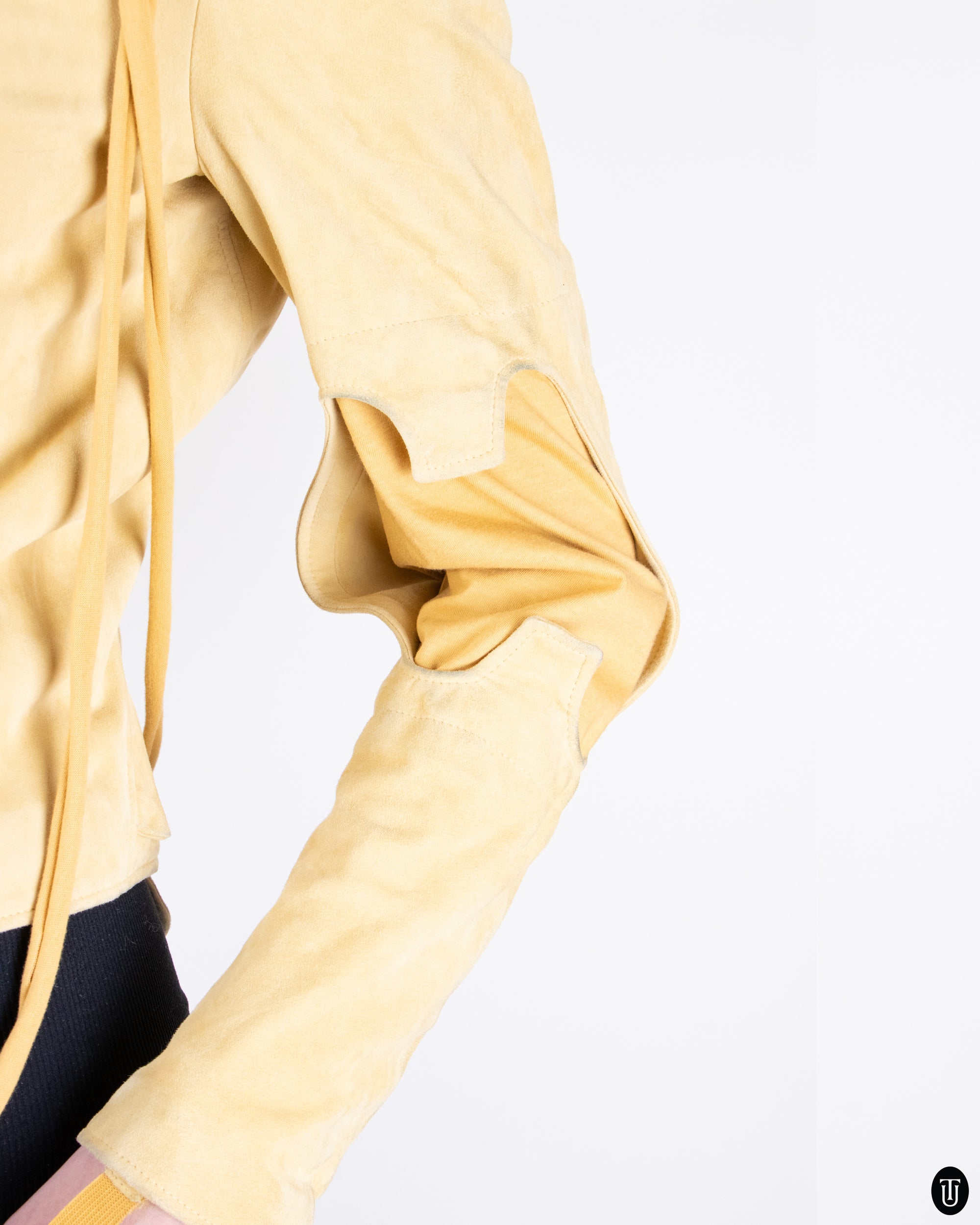 SS04 Helmut Lang Suede Biker Jacket M