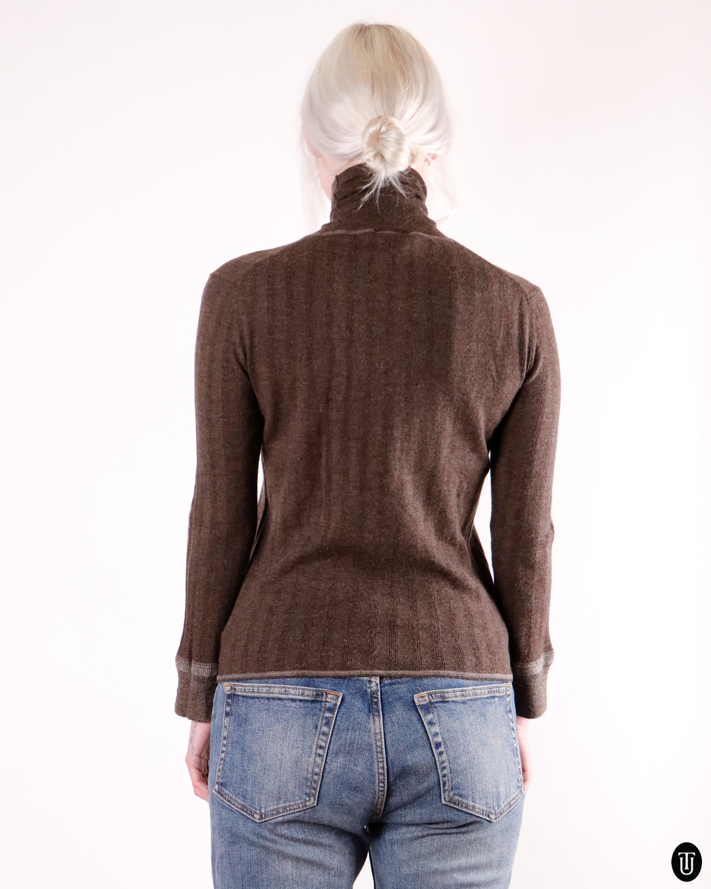 00's Chloé Wool Turtleneck Sweater S