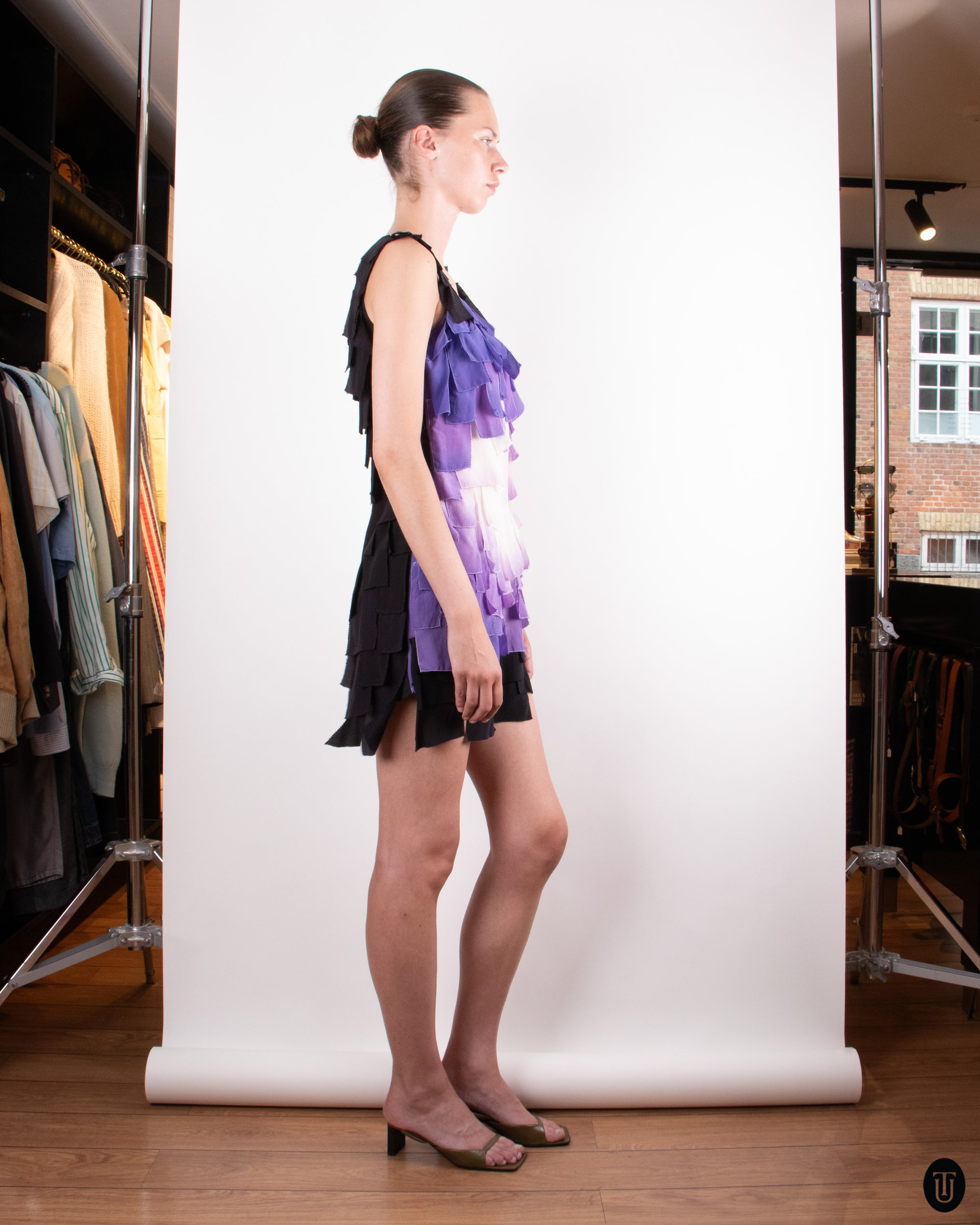 00's Fendi Silk Dress L