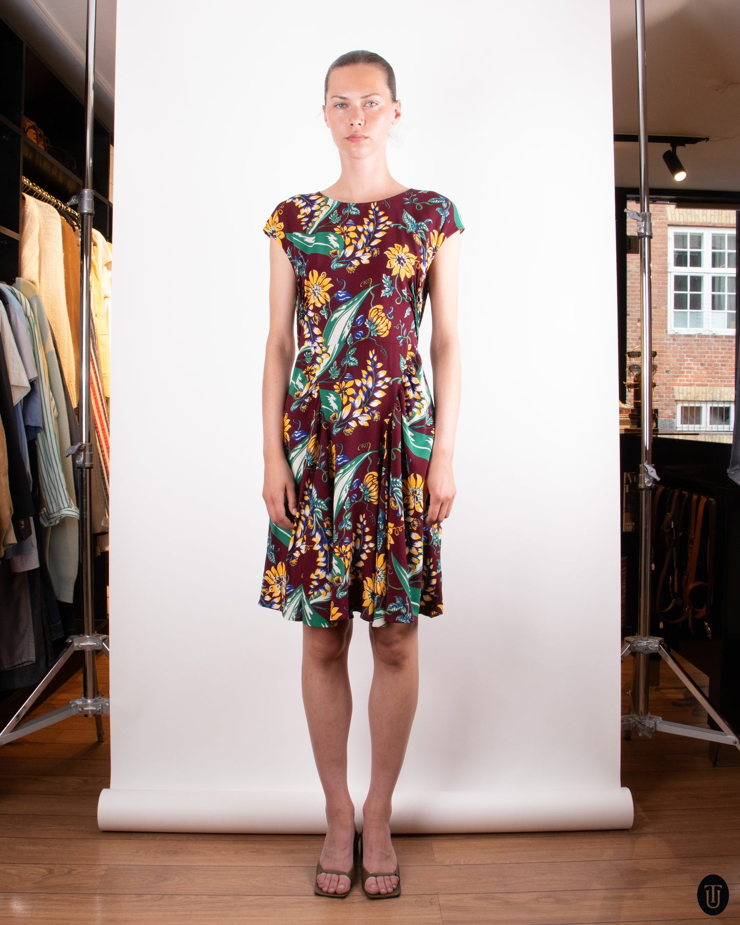SS14 Prada Floral Dress M