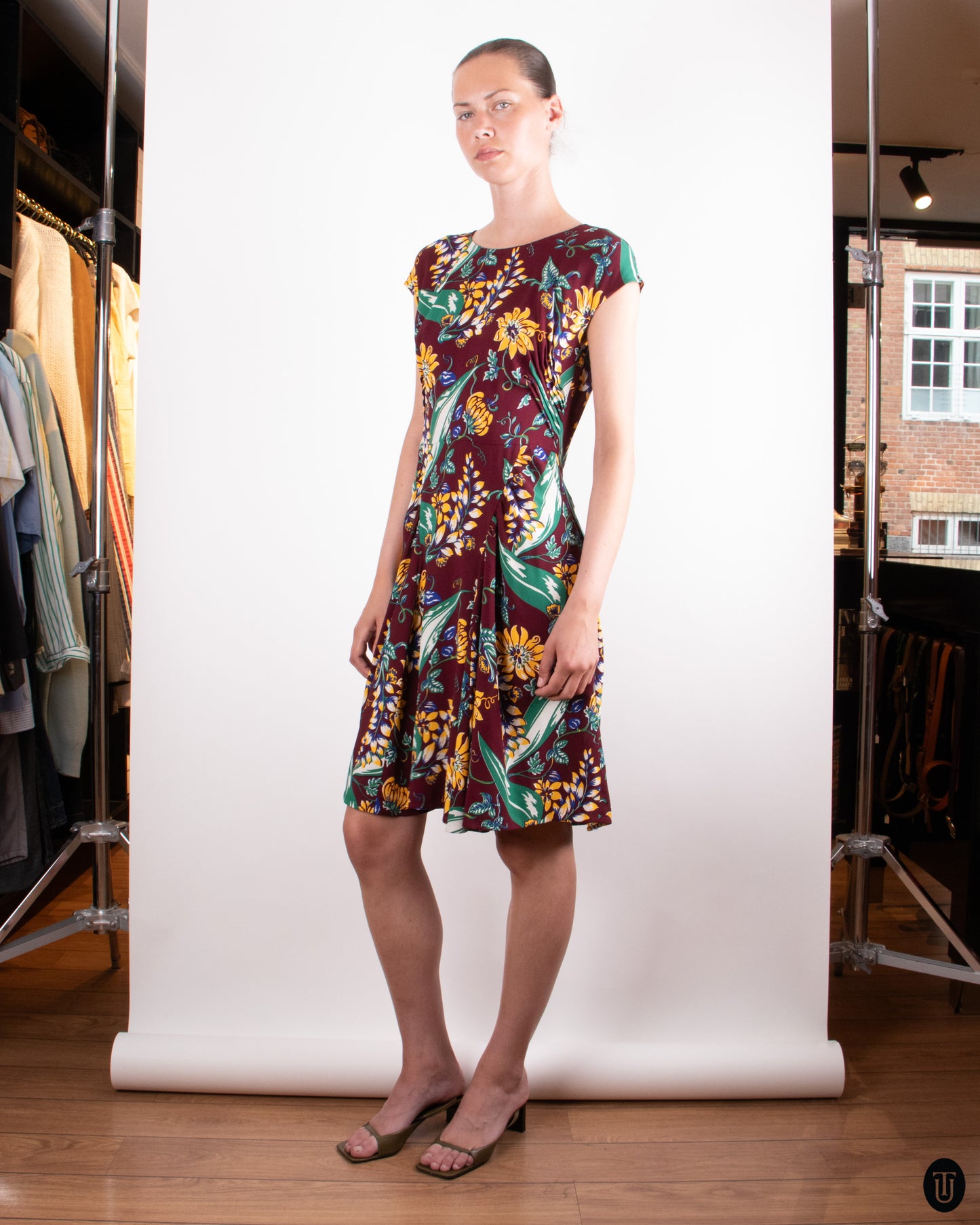 SS14 Prada Floral Dress M