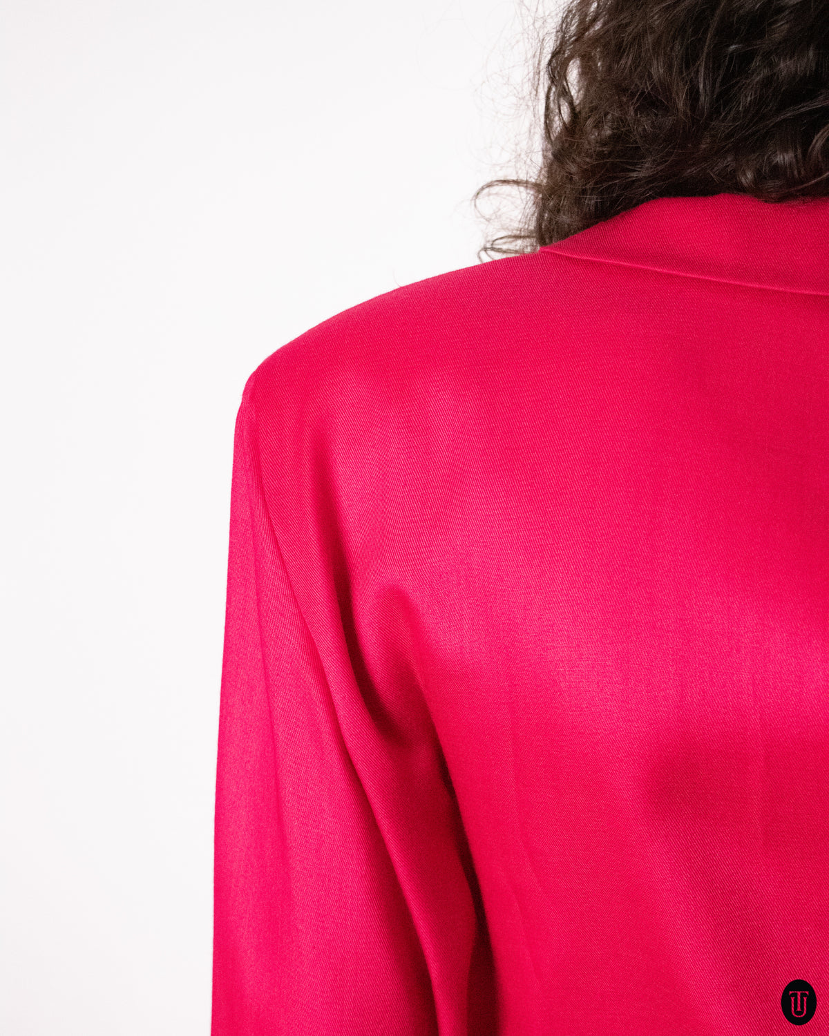 90's Balenciaga Fuchsia Blouse M