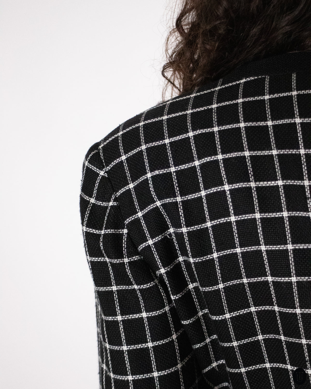 90's Christian Dior Grid Blazer S
