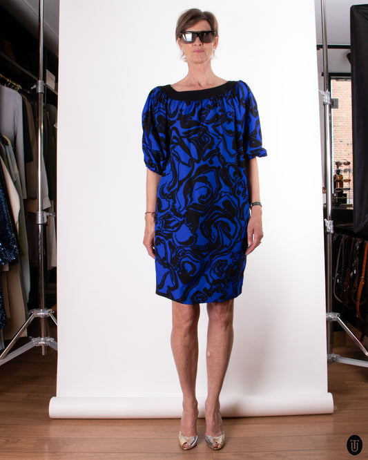 80's Yves Saint Laurent Sack Dress S