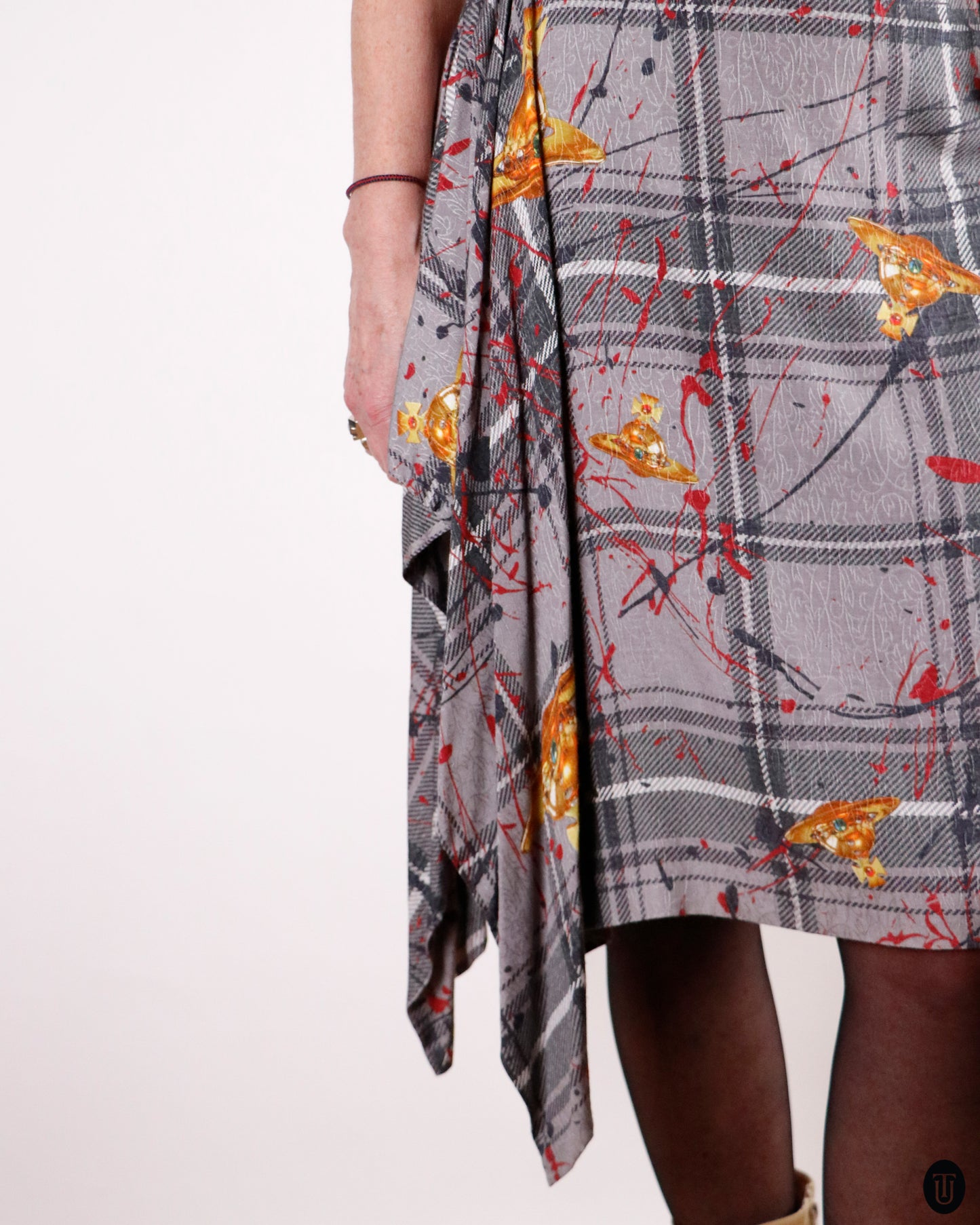 00's Vivienne Westwood Orb Skirt M