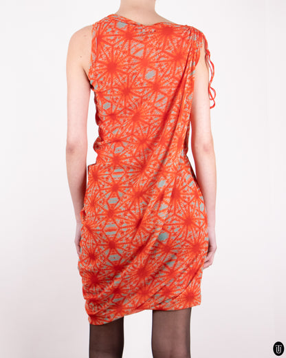 00's Jean Paul Gaultier Assymetric Mesh Dress M