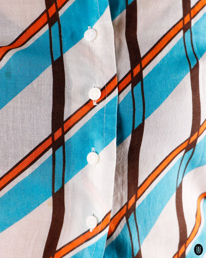 70's Christian Dior Cotton Shirt S
