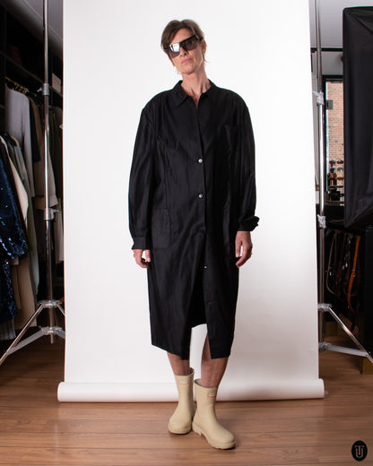 90's Long Tailored Jacket M