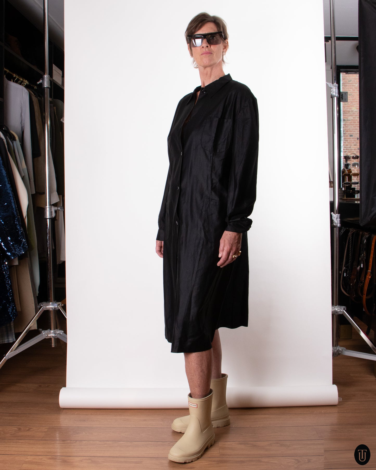 90's Long Tailored Jacket M