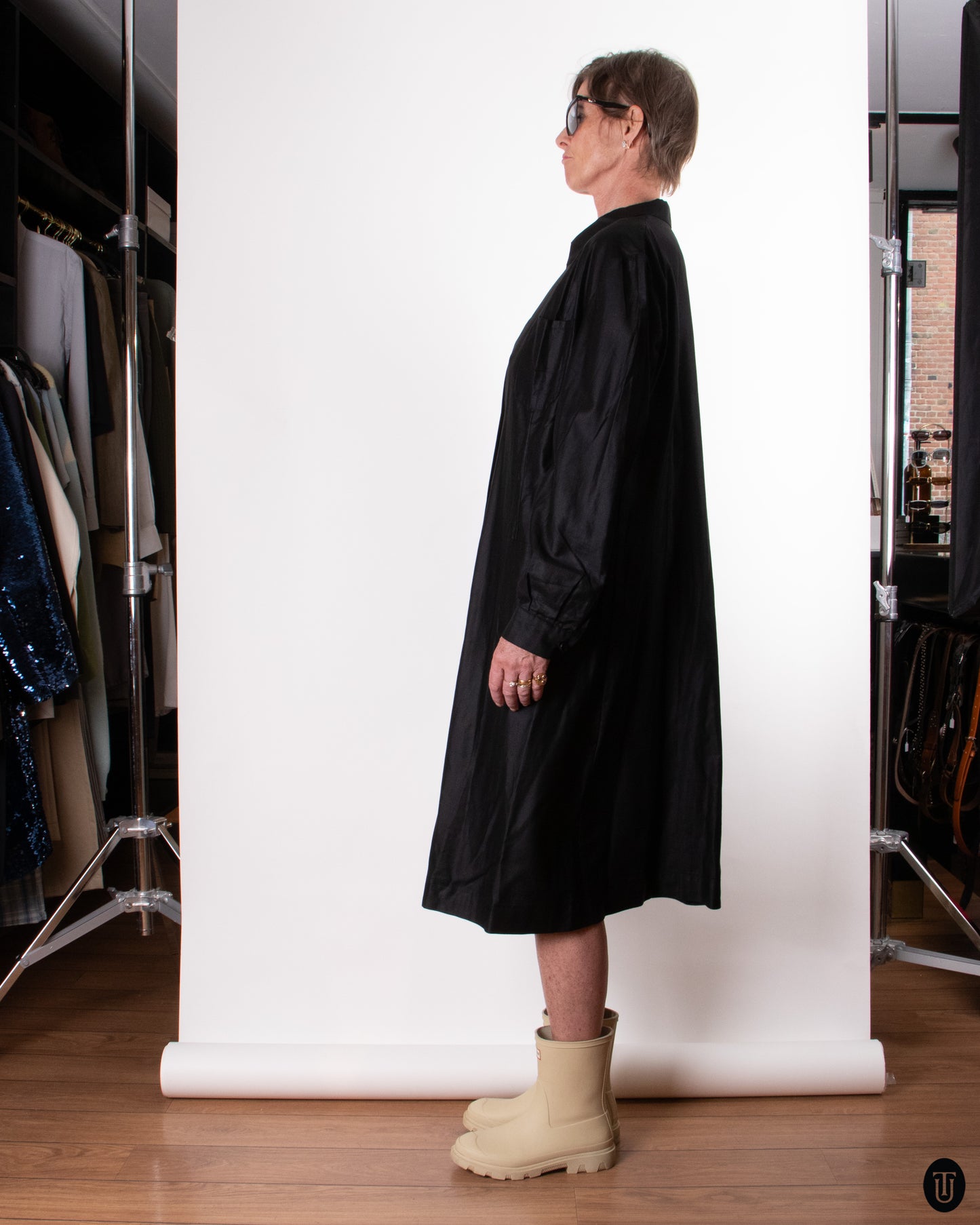 90's Long Tailored Jacket M