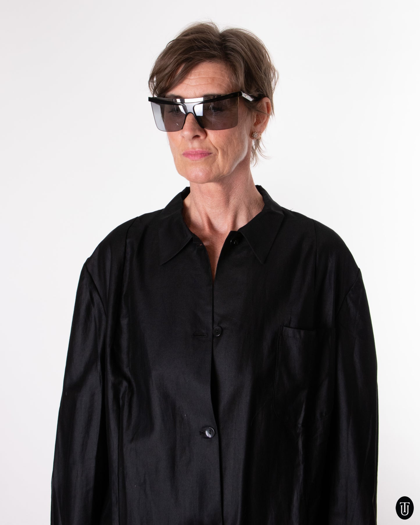 90's Long Tailored Jacket M