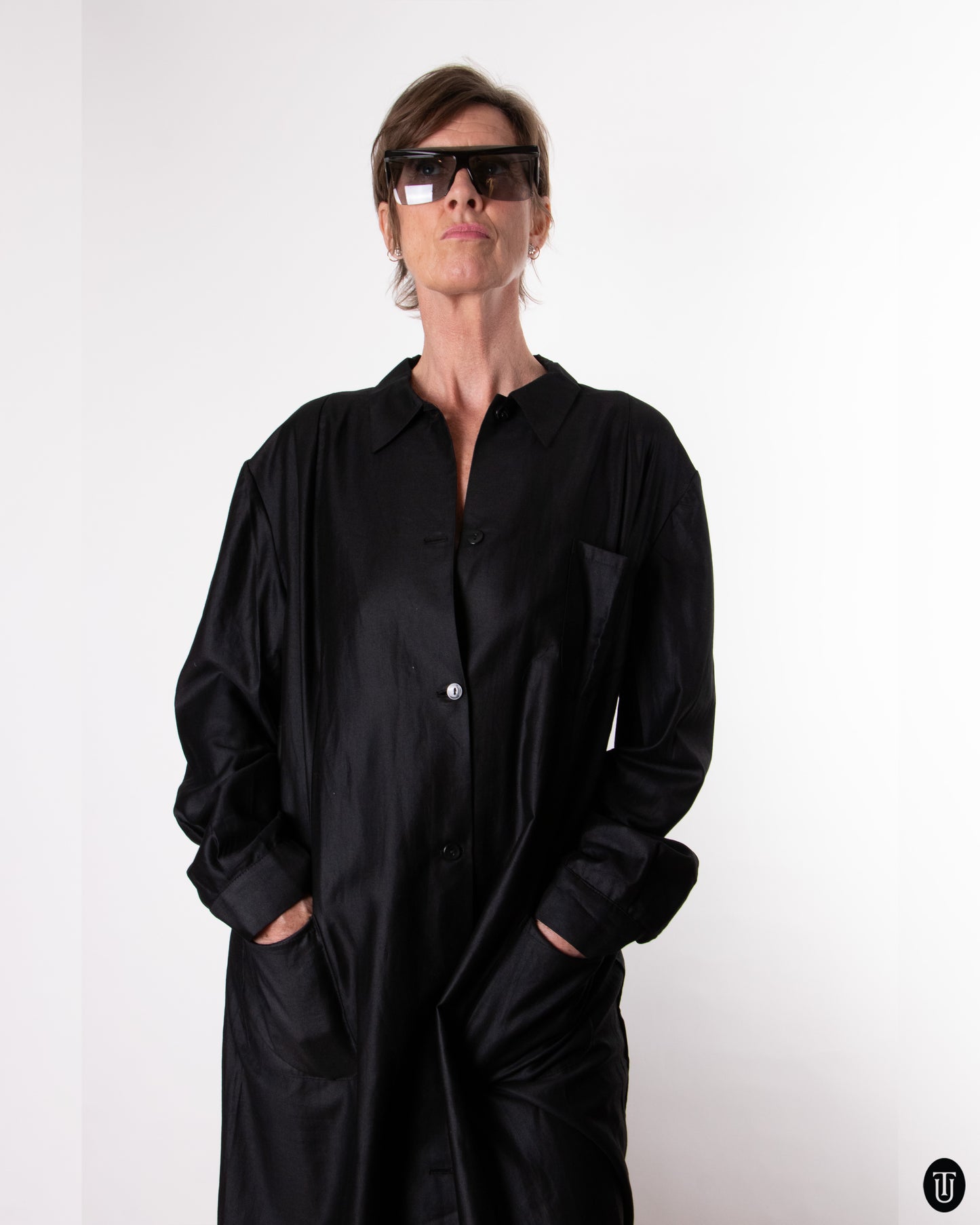 90's Long Tailored Jacket M