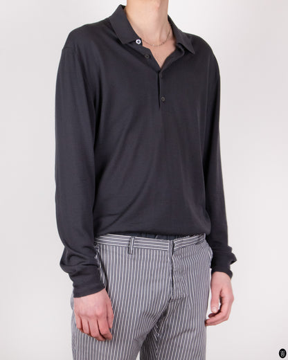 00's Romeo Gigli Blue Striped Trousers M