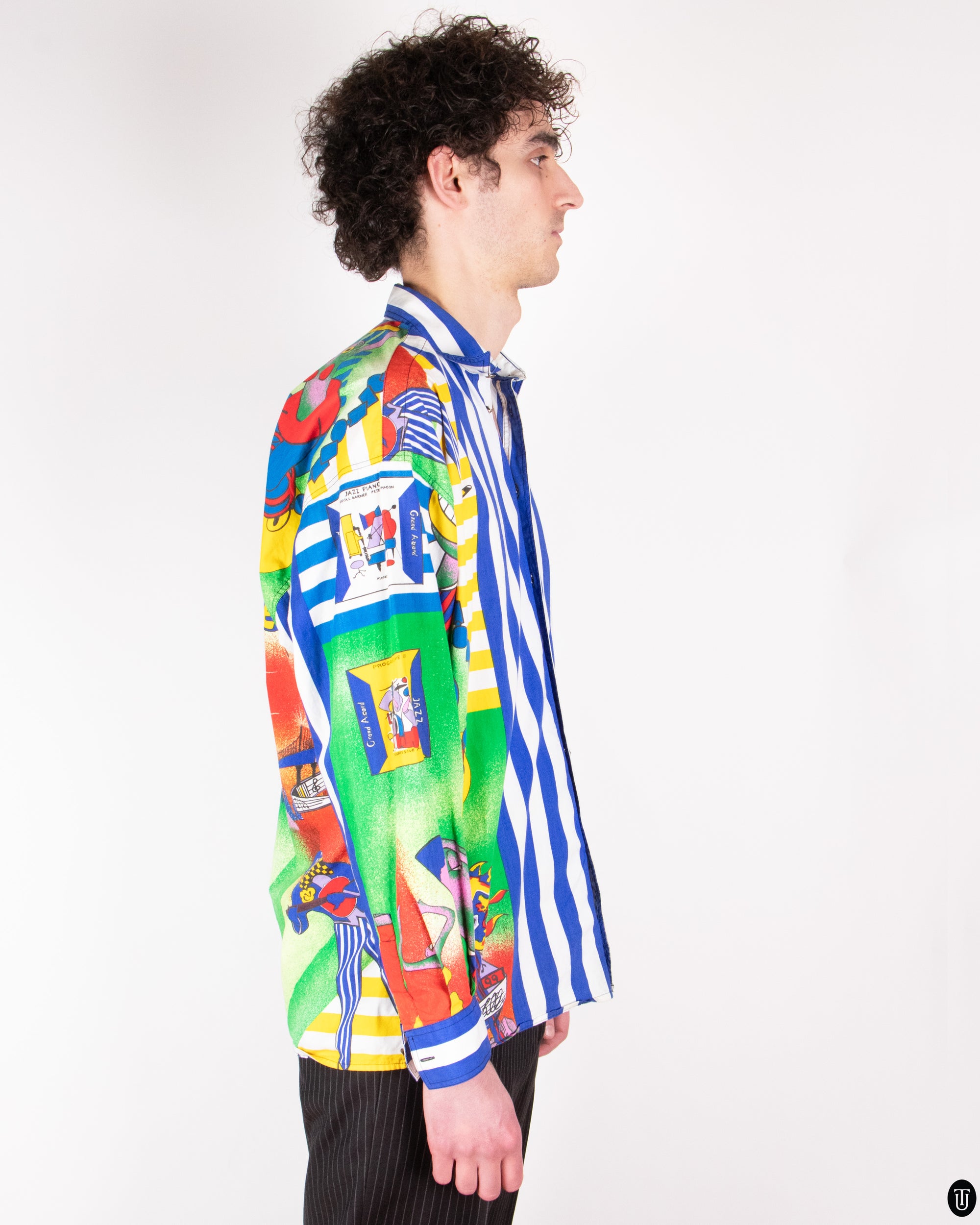 90s Versace Jeans Couture Shirt M