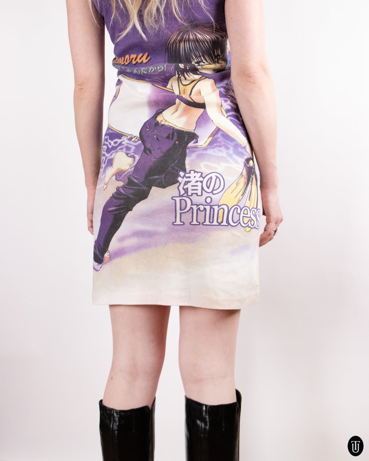 90's Anime Tank Dress S