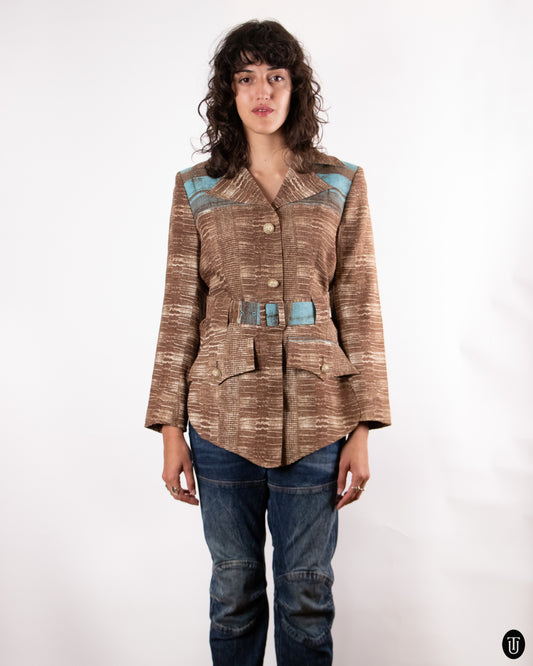 90's Christian Lacroix Safari Blazer M