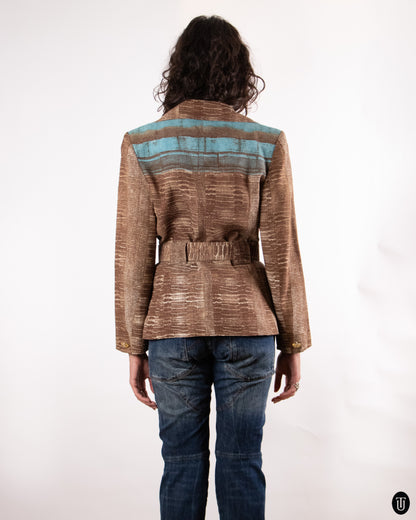 90's Christian Lacroix Safari Blazer M