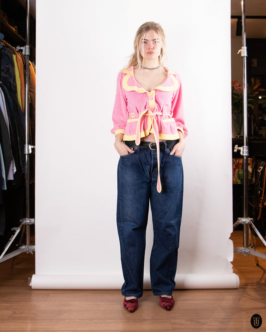 90's Fornarina Cotton Blend "Barbie" Top M