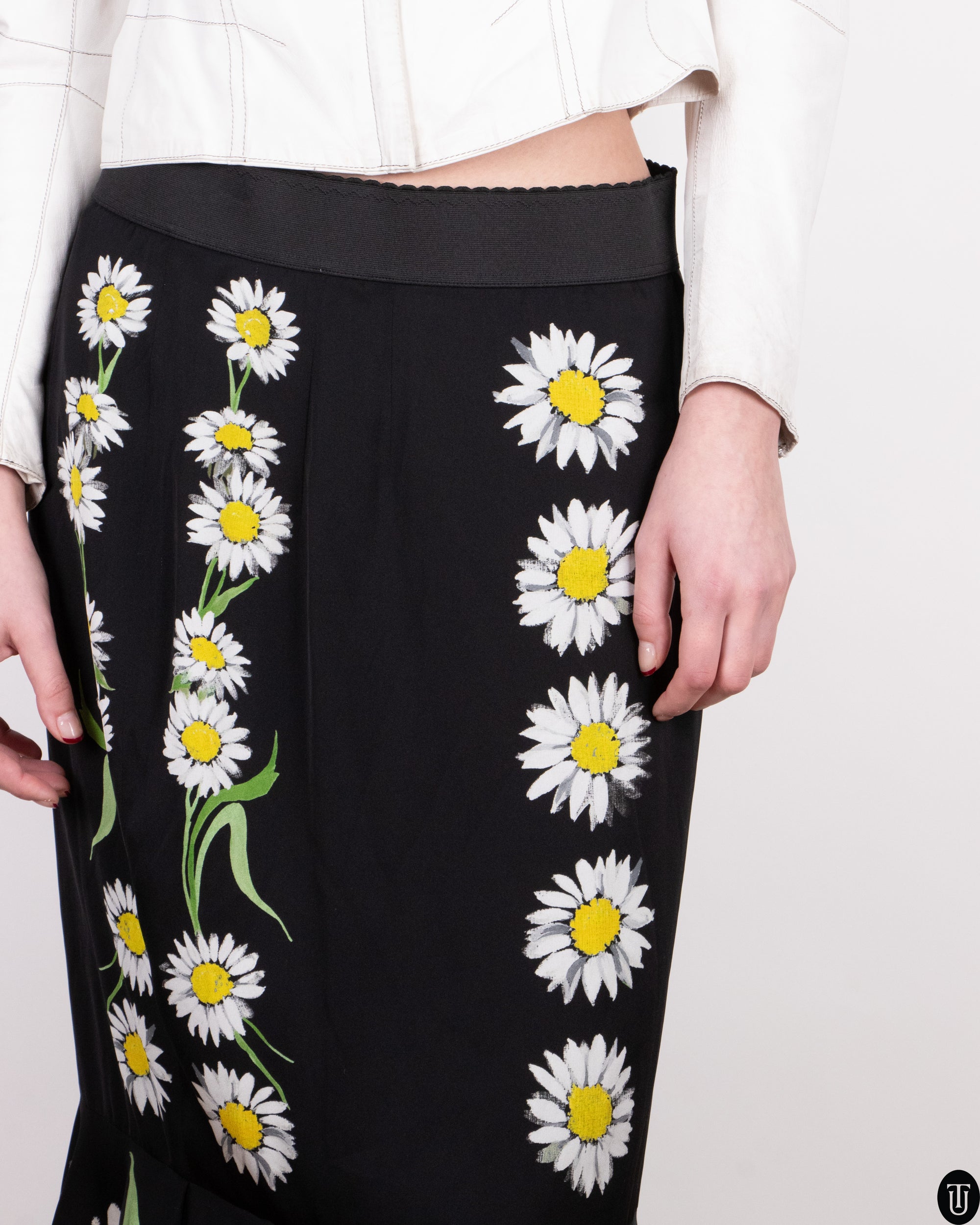 00's Dolce & Gabbana Daisy Skirt L